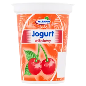 Mlekpol Jogurt wiśniowy 400 g