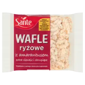 Sante Wafle ryżowe z amarantusem 15 g