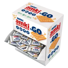 Amki to Go Mini sezamki klasyczne 1,9 kg (190 x 10 g)
