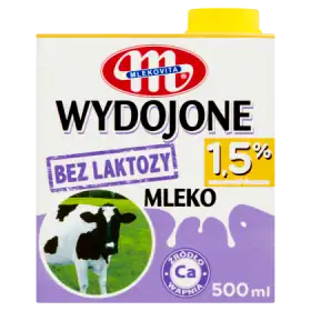 Mlekovita Wydojone Mleko bez laktozy 1,5% 500 ml