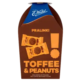E. Wedel Toffee & Peanuts Pralinki 136 g