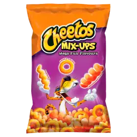 Cheetos Mix-Ups Mega Fun Flavours Mieszanka chrupek kukurydzianych 130 g