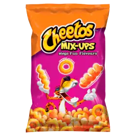Cheetos Mix-Ups Mega Fun Flavours Mieszanka chrupek kukurydzianych 70 g