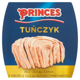 Princes Tuńczyk bez odsączania z kroplą oleju słonecznikowego 120 g