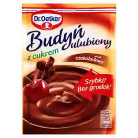 Dr. Oetker Budyń ulubiony z cukrem smak czekoladowy 80 g