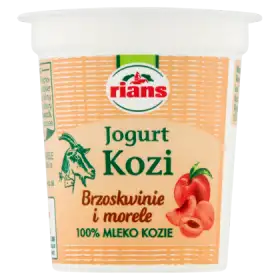 Rians Jogurt kozi brzoskwinie i morele 120 g