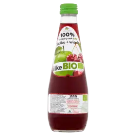 Dolina Czerska 100% tłoczony sok Bio jabłko + wiśnia 300 ml