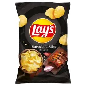 Lay's Chipsy ziemniaczane o smaku żeberek w sosie barbecue 140 g