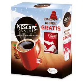 Nescafé Classic Kawa rozpuszczalna 600 g i kubek