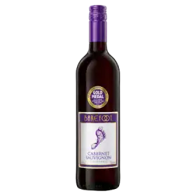 Barefoot Cabernet Sauvignon Wino czerwone półwytrawne kalifornijskie 750 ml