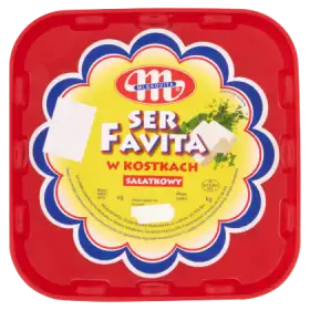 Mlekovita Ser Favita w kostkach sałatkowy 3,4 kg