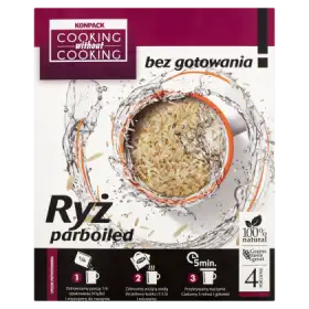 Konpack Cooking without Cooking Ryż parboiled bez gotowania 200 g