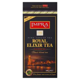 Impra Tea Royal Elixir Knight Czarna liściasta herbata cejlońska 200 g