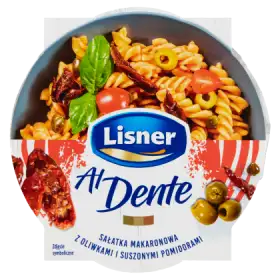 Lisner Al Dente Sałatka makaronowa z oliwkami i suszonymi pomidorami 150 g