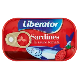 Liberator Sardynki w sosie pomidorowym 125 g