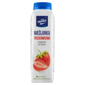Milko Maślanka truskawkowa 330 ml