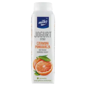 Milko Jogurt pitny czerwona pomarańcza 330 ml