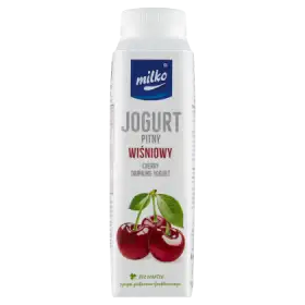 Milko Jogurt pitny wiśniowy 330 ml