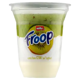 Müller Froop Produkt mleczny na bazie jogurtu z wsadem owocowym o smaku kiwi 150 g