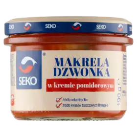 Seko Makrela dzwonka w kremie pomidorowym 190 g
