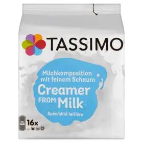 Tassimo Napój mleczny na bazie zagęszczonego mleka pełnego z cukrem 344 g (16 kapsułek)
