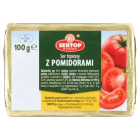 Sertop Tychy Ser topiony z pomidorami 100 g