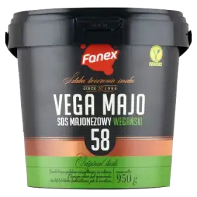 Fanex Vega Majo Sos majonezowy wegański 950 g