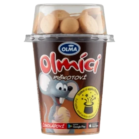 Olma Olmici Jogurt o smaku czekoladowym z biszkoptami 113 g