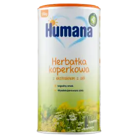 Humana Herbatka koperkowa z ekstraktem z ziół po 4. miesiącu 200 g