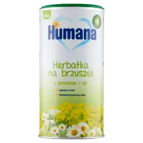 Humana Herbatka na brzuszek z ekstraktem z ziół po 4. miesiącu 200 g