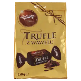 Wawel Trufle z Wawelu Cukierki o smaku rumowym w czekoladzie 350 g