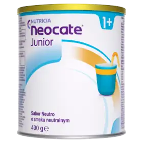 Nutricia Neocate Junior 1+ Żywność specjalnego przeznaczenia medycznego o smaku neutralnym 400 g