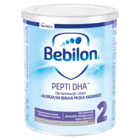 Bebilon pepti 2 DHA Żywność specjalnego przeznaczenia medycznego 400 g