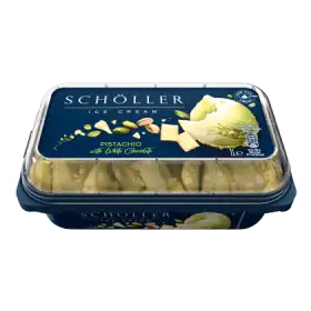 Schöller Lody pistacjowe i lody z białą czekoladą z wiórkami z białej czekolady 1 l