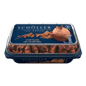 Schöller Lody czekoladowe z płatkami czekolady 1 l