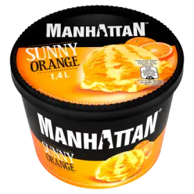 Manhattan Lody z serkiem twarogowym i lody pomarańczowe 1400 ml