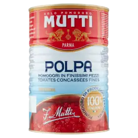 Mutti Pulpa Pomidory drobno krojone bez skórek 4050 g