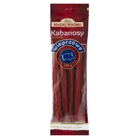 Madej Wróbel Classic Kabanosy wieprzowe 175 g