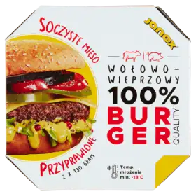 Burger wołowo-wieprzowy 260 g (2 x 130 g)