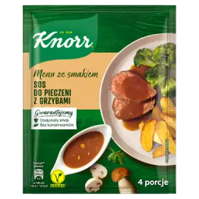 Knorr Menu ze smakiem Sos do pieczeni z grzybami 29 g