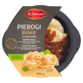 U Jędrusia Premium Pierogi ruskie ze smażoną cebulką 320 g