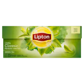 Lipton Classic Herbata zielona 32,5 g (25 torebek)