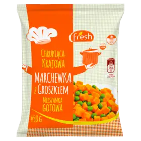 Fresh Marchewka z groszkiem 450 g