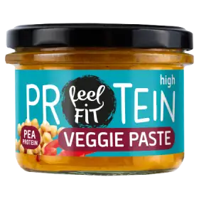 Feel Fit Protein Pasta warzywna z wędzoną papryką 185 g