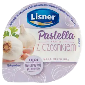 Lisner Pastella Pasta z czosnkiem 80 g