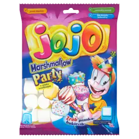 Jojo Marshmallow Party Pianki o smaku waniliowym 180 g