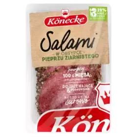 Könecke Salami z pieprzem ziarnistym 100 g