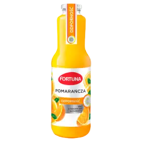 Fortuna Sok z dodatkiem witaminy C odporność pomarańcza 1 l