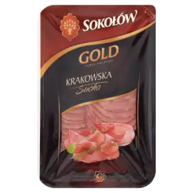 Sokołów Gold Kiełbasa krakowska sucha 100 g