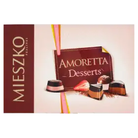 Mieszko Amoretta Desserts Praliny w czekoladzie 276 g